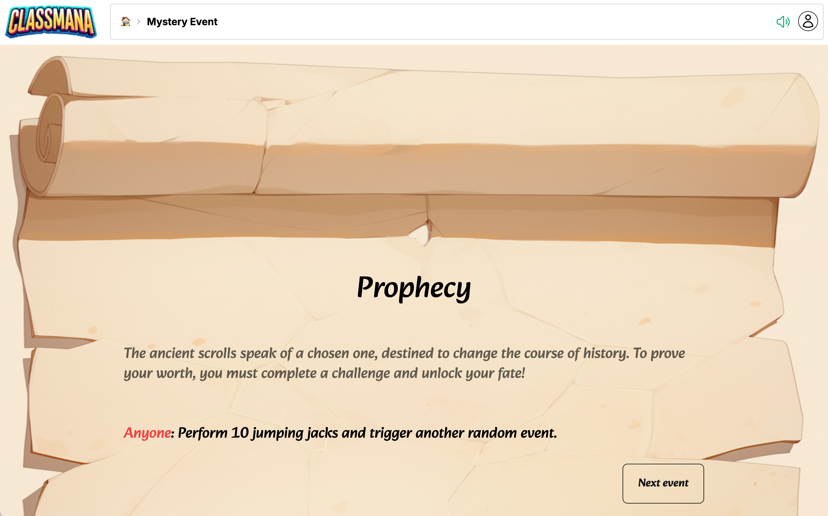 Salapärase Sündmuse Näide
